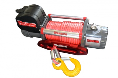 Warrior C8000 Samurai 12v Winch inc Synthetic/Fairlead